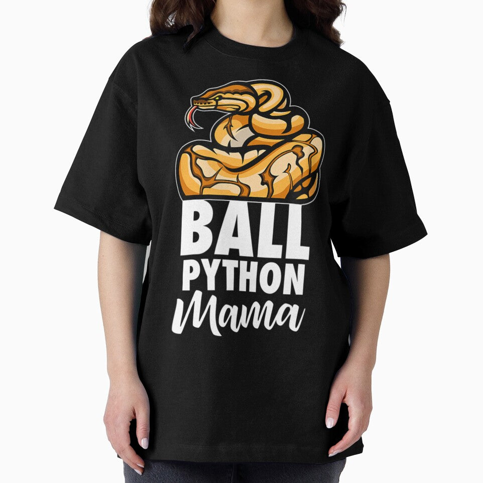 Ball Python Mama Ball Python Gift Snake Reptile T Shirt by MalindaKeeling