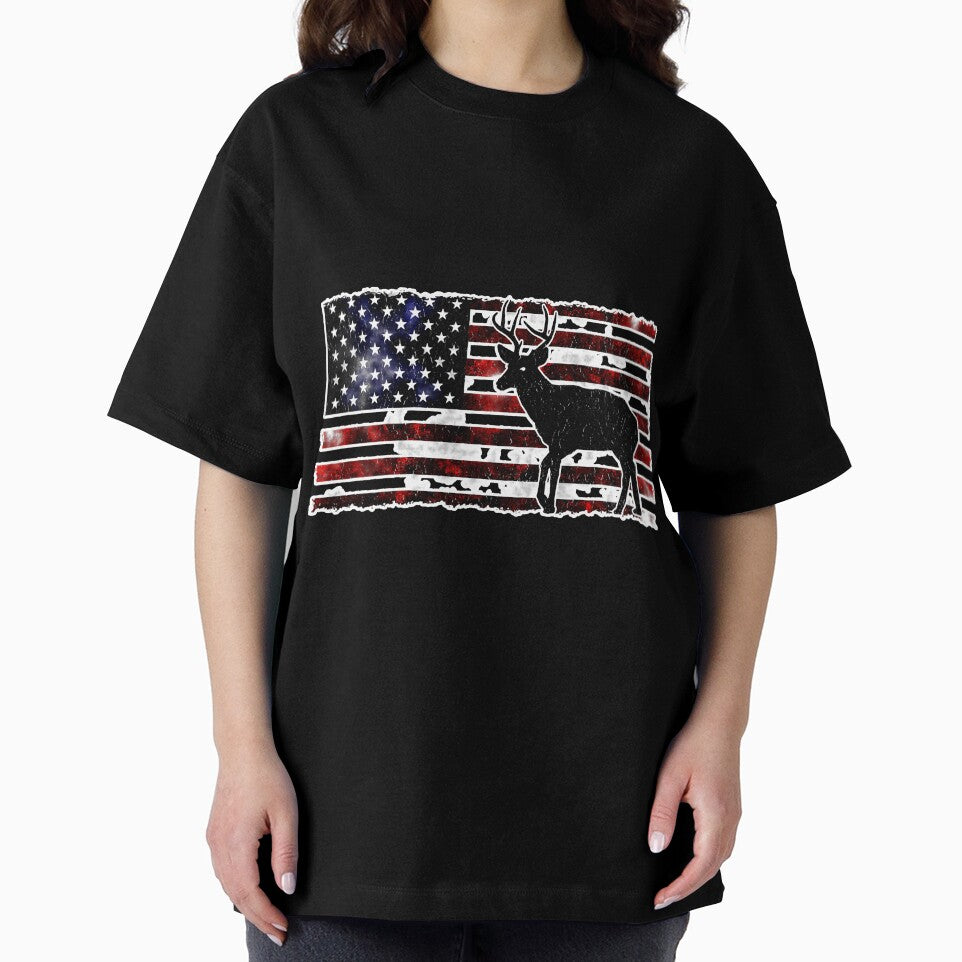 Patriotic American Deer Hunter Vintage by unassertive19
