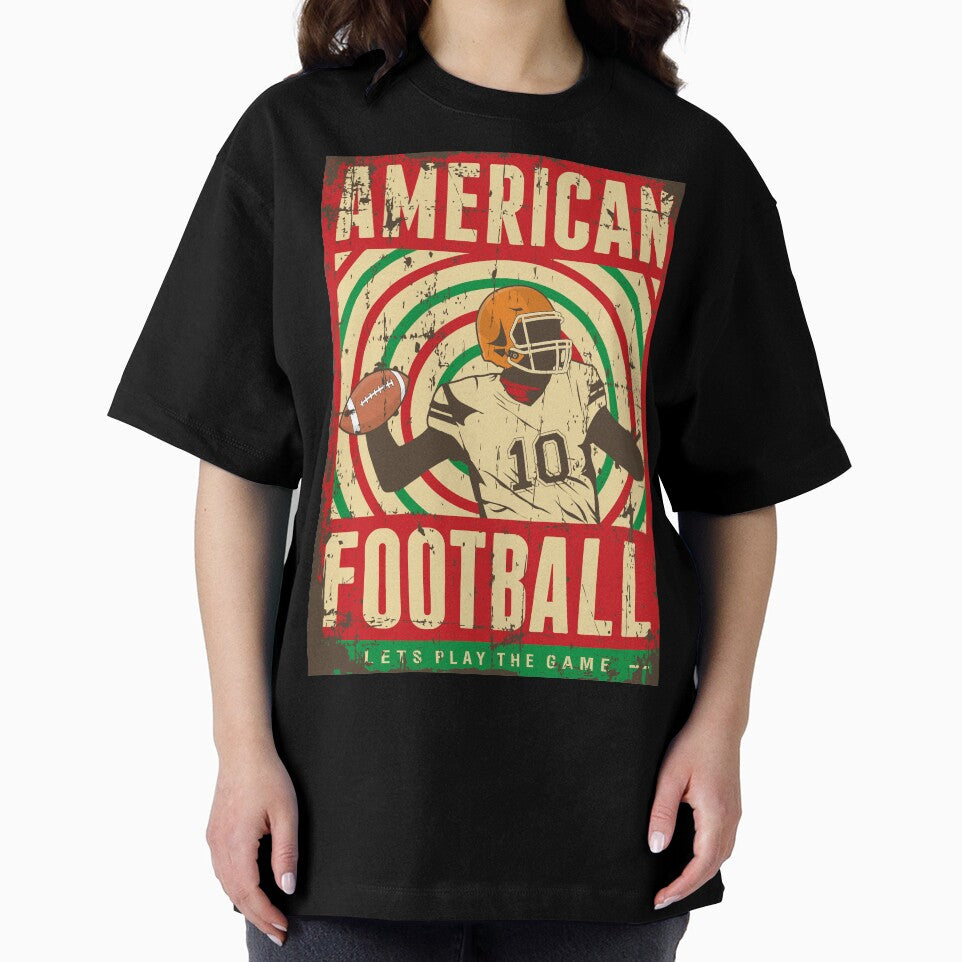 Vintage American Football Player by Astralia