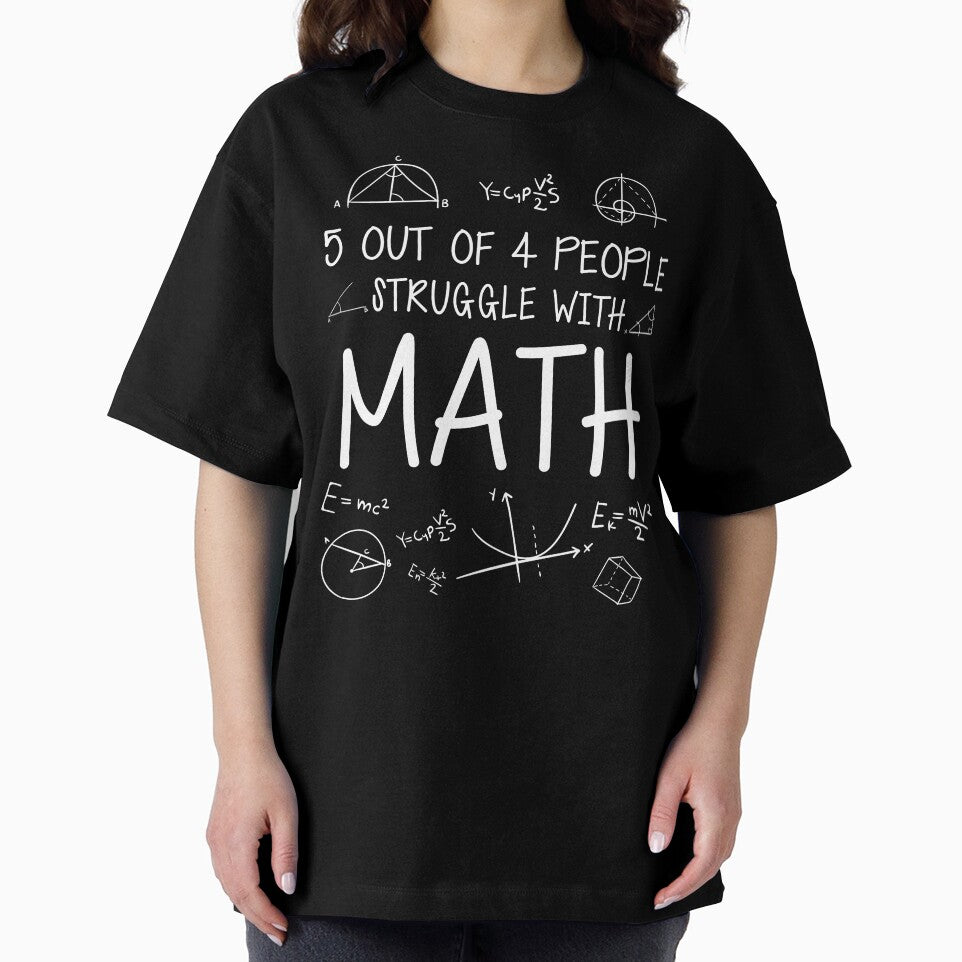 Funny Math Shirt - People Struggle With Math by SunsetGloww
