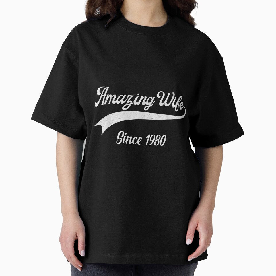 42nd Wedding Aniversary Gift For Her Amazing Wife Since 1980 by mchargue12