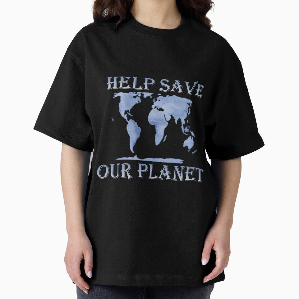 Help Save Our Planet, Blue by ChristineShook