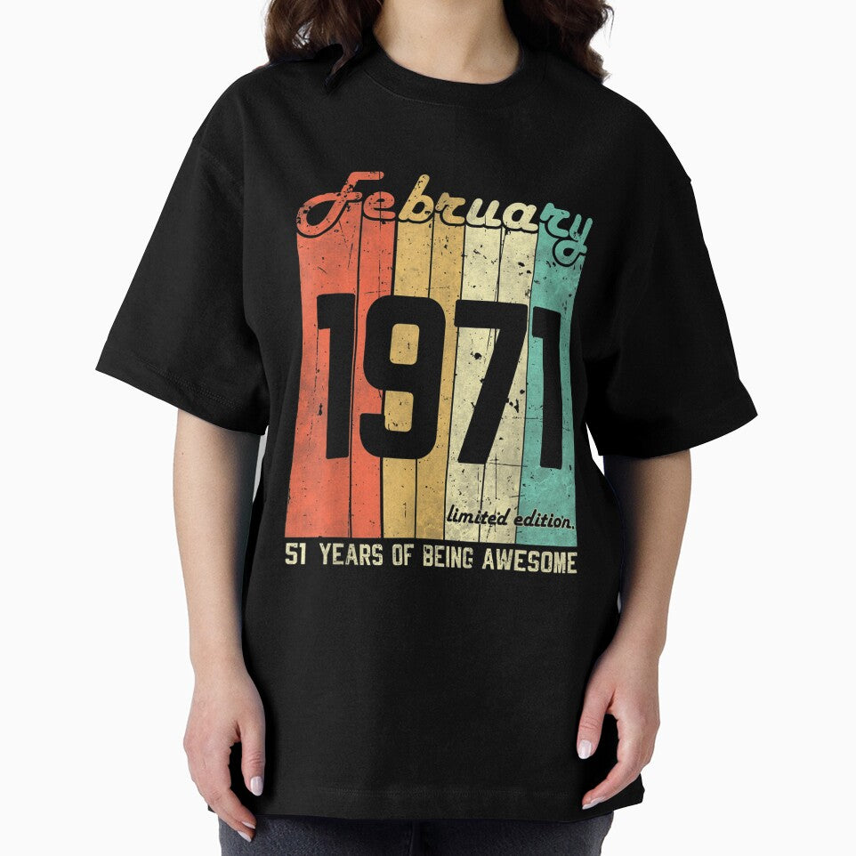 February 1971 51 Years Old Limited Edition 51st Birthday by mchargue12
