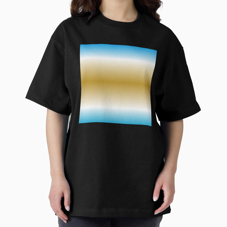 Gradients colors abstract - blue and mustard blurry lines by Inspirationmotivation