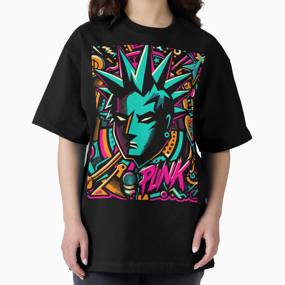 Anarchy in Art: Punk Rock Vector Design by diegomenjivar92