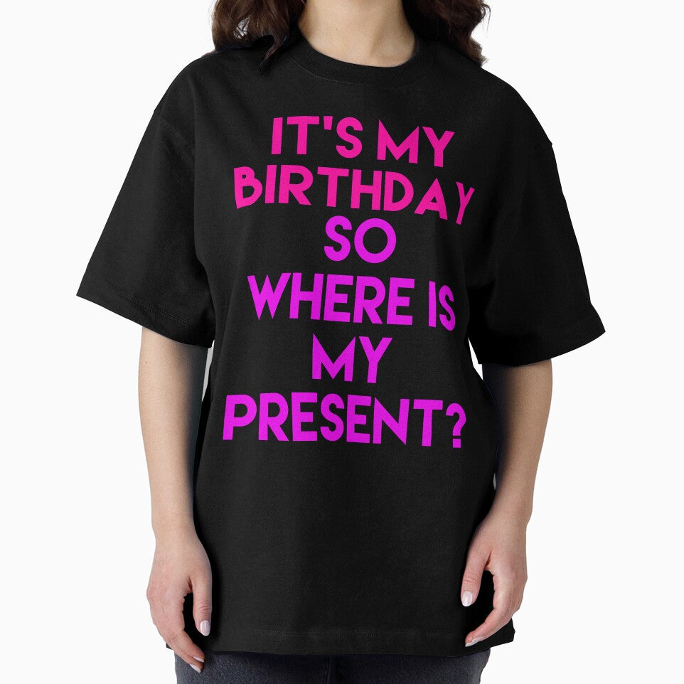 It's my birthday so where is my present by blueprint198686