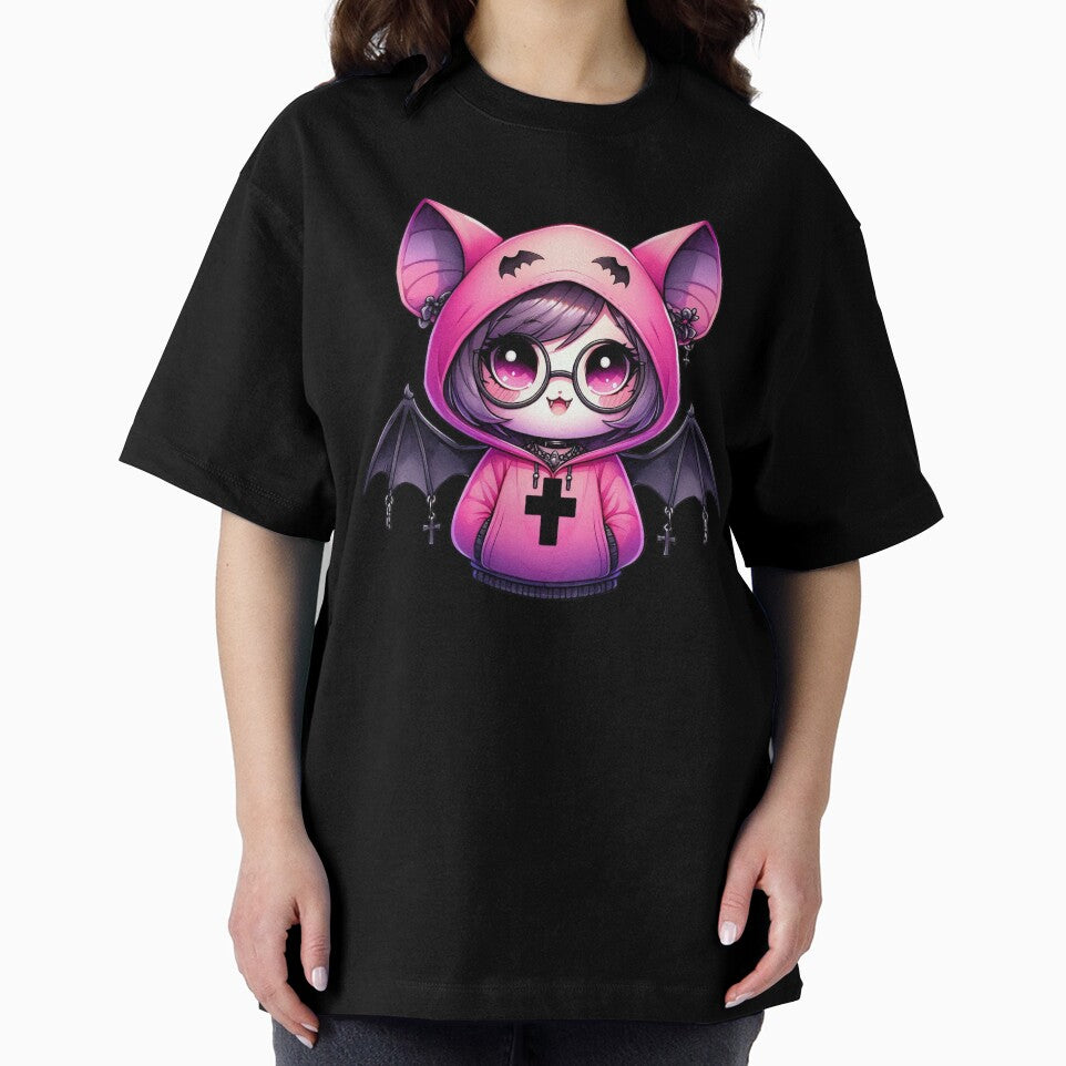 Gothic girl wearing a hoodie by JonysCreativeDesigns