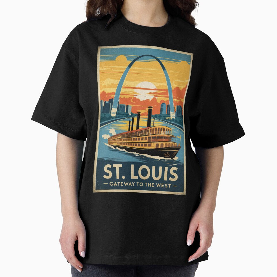 St. Louis Vintage Travel Poster by TravelerRat