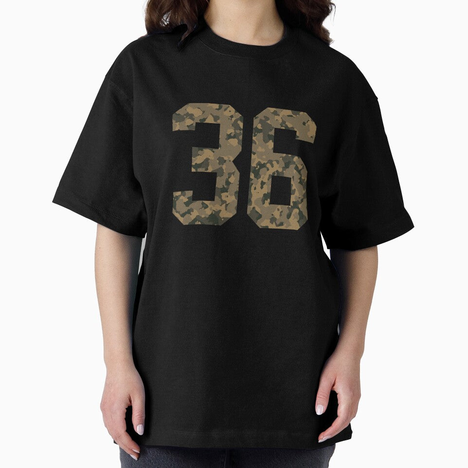 Army Camouflage Number 36 - Sports Numbers by NECHSTORE