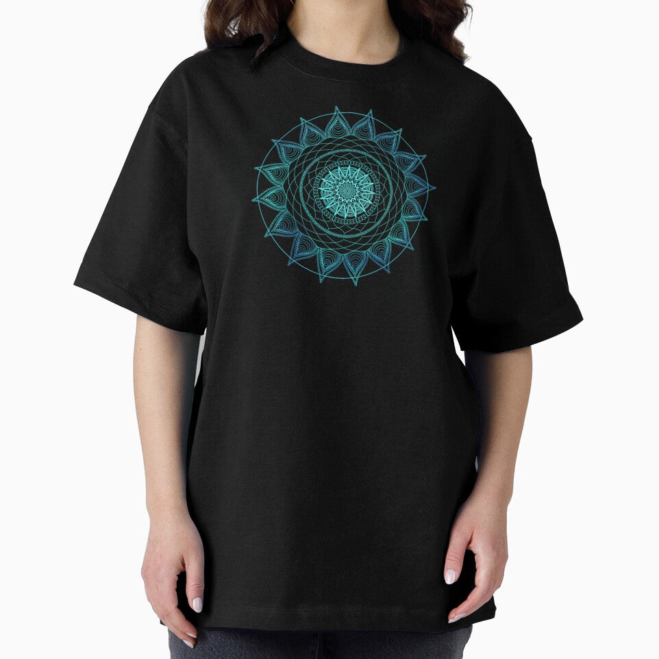 Electric blue mandala by Northlink