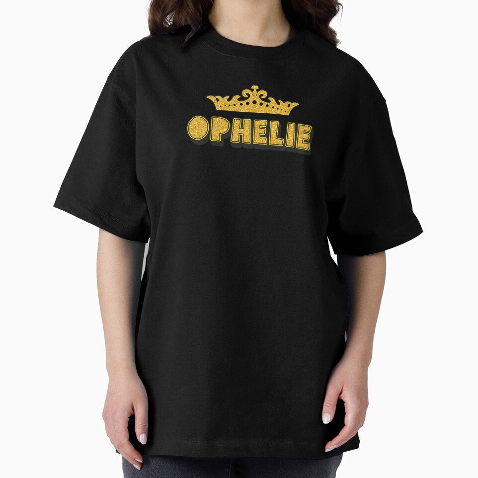 Ophelie Personalized Funny Custom Name Crown Design by Watsonarts