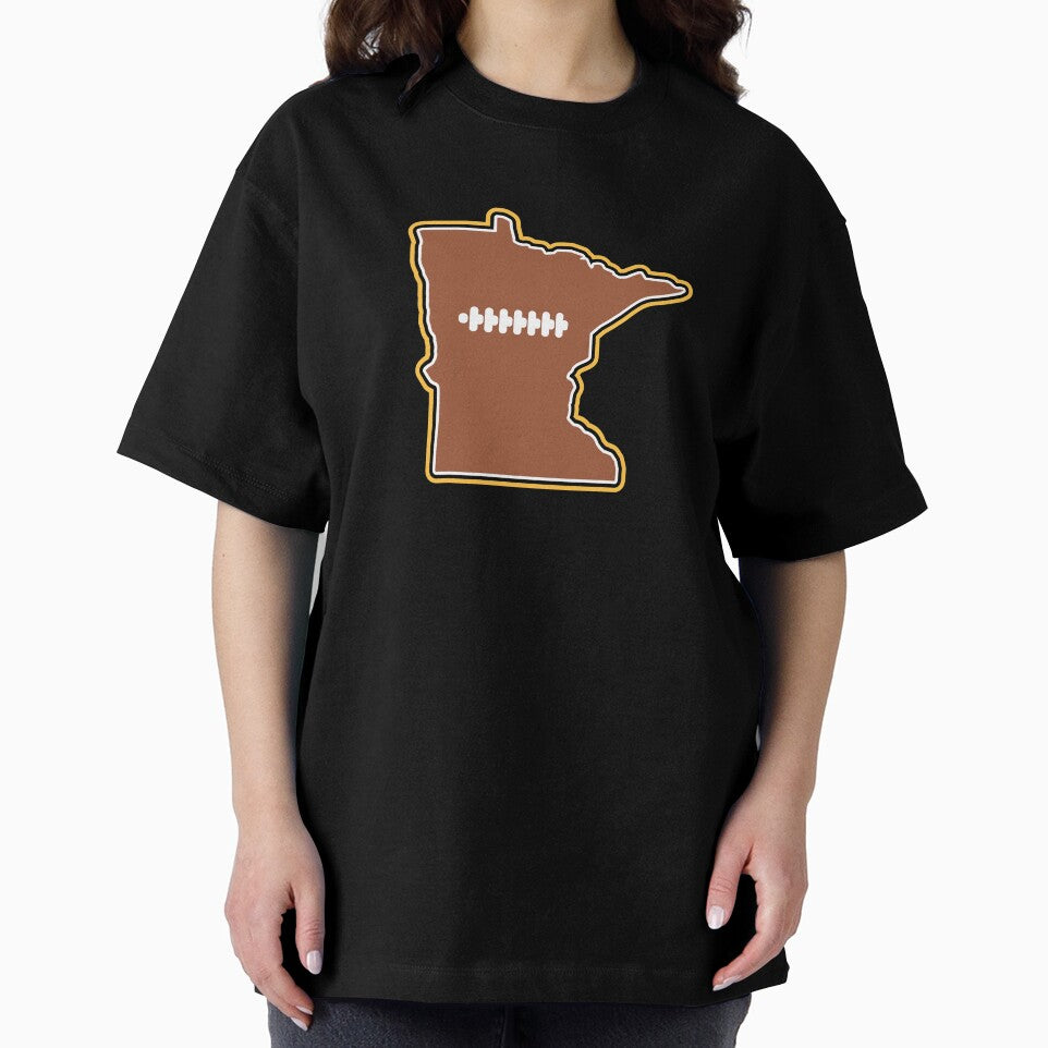 Minnesota Football State Outline Sports by toutwearapparel