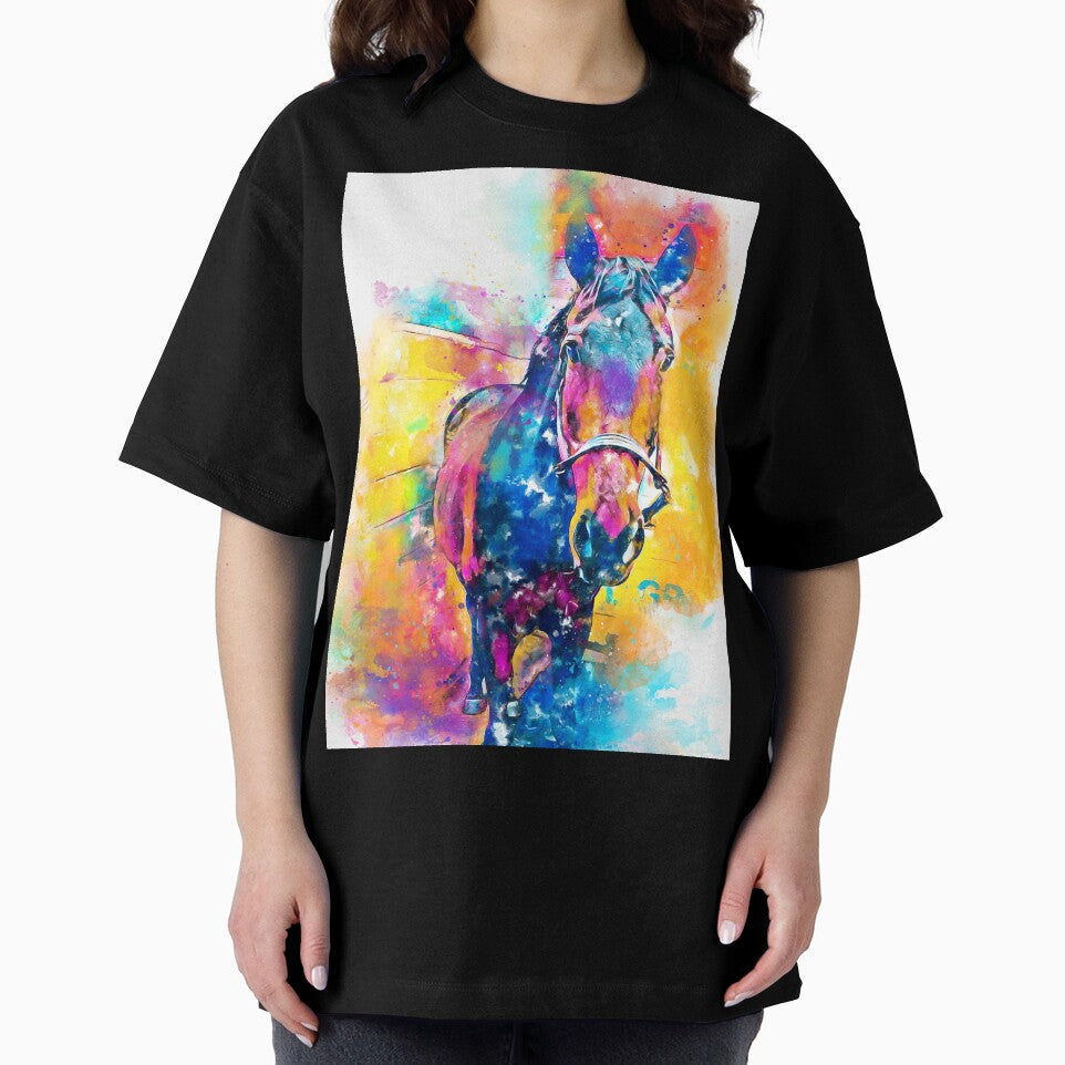 Custom Horse portrait by Nora Gad