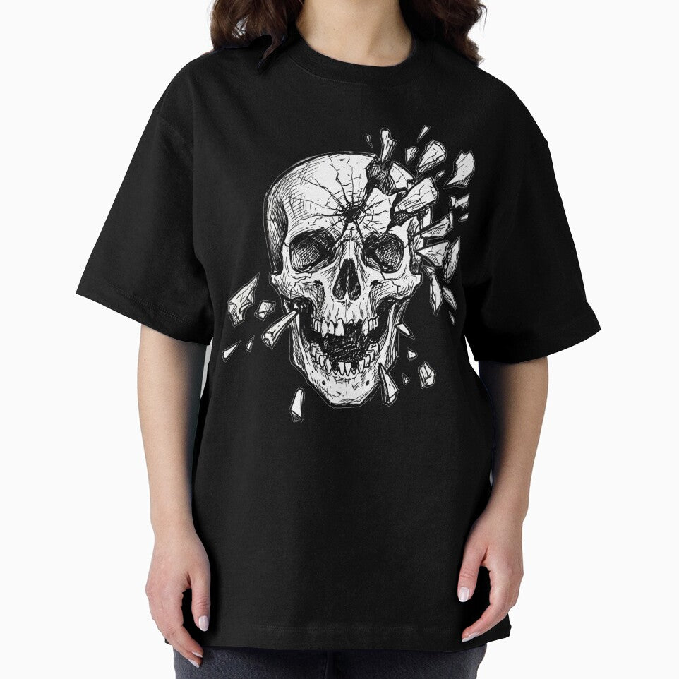 Broken Human Skull by BHP Studio