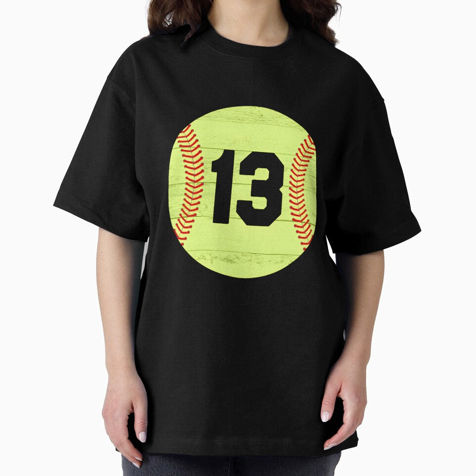 Softball Jersey Number 13 by aqnkkalw83