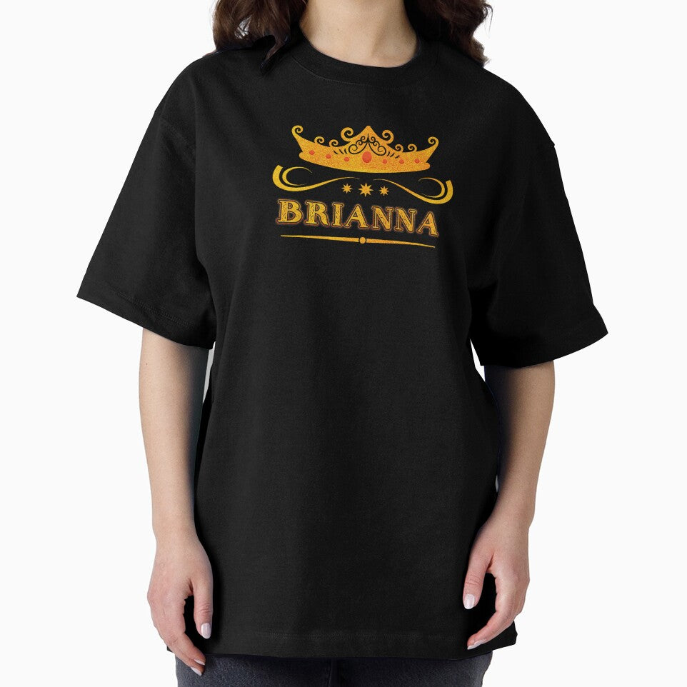 Brianna Personalized Name With Crown - Cool & Custom Gift for Girls, Teens by Oussinc
