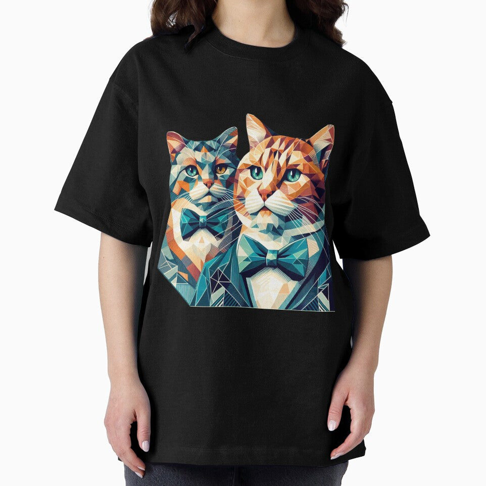 Cute geometric colorful cats 10 by slamnoah