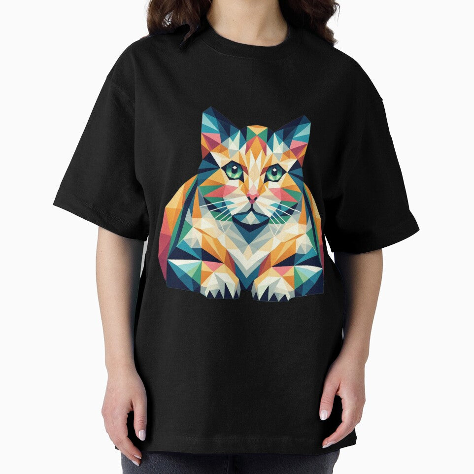 Cute geometric colorful cats 28 by slamnoah