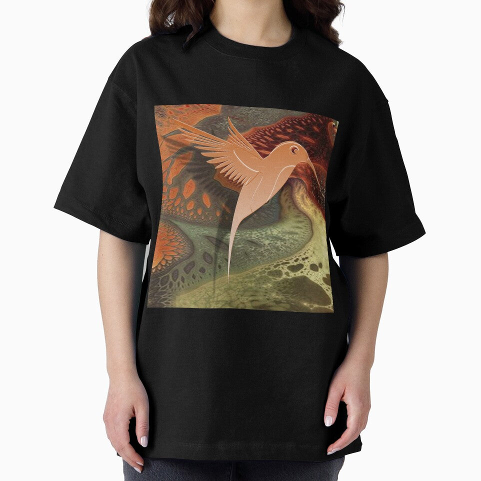 Hummingbird on marble by AryAli