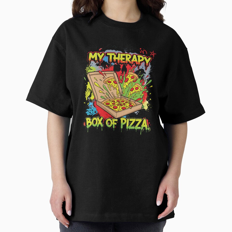 My  Therapy is a Box of Pizza by Suzthewall