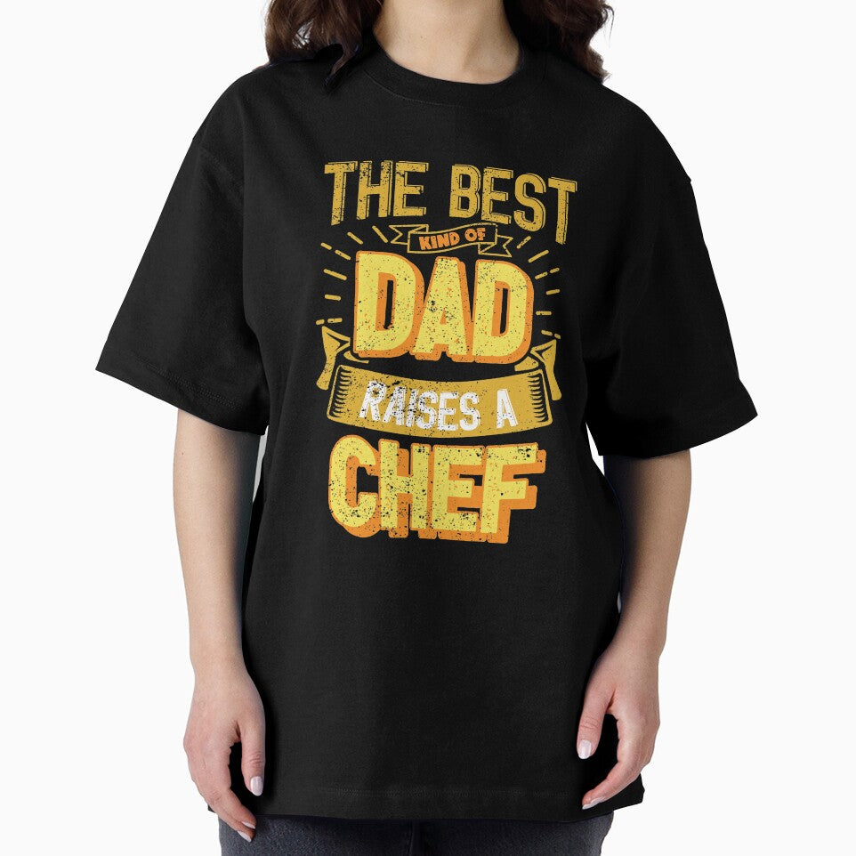 This Great Gifts For Dad From Daughter - The Best Kind Of Dad Raises a Chef - Unique gift for him your Father or Husband by Orange Pieces