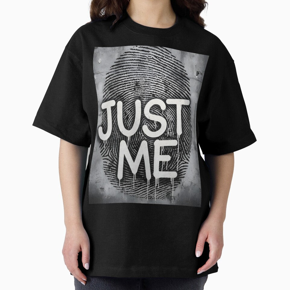JUST ME - Unique Fingerprint Street Art Graffiti by Axis & Ink