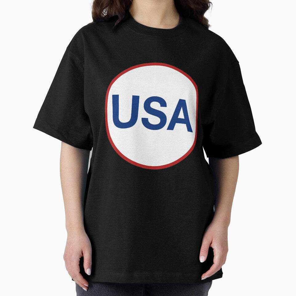 USA Retro Logo / American USA Pride by StrangeStreet