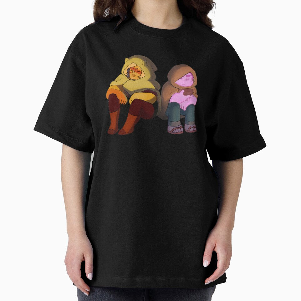 Steven Universe and Jasper by Faedree