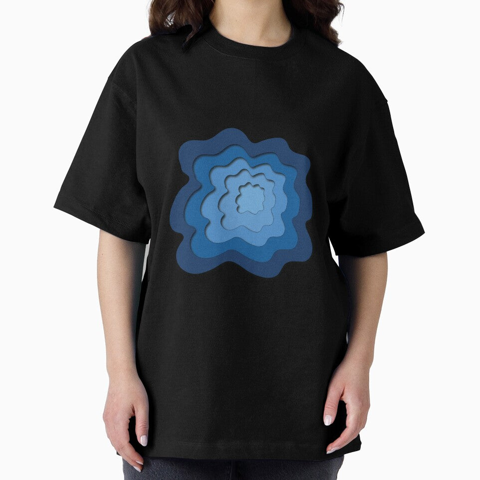Blue Paper Cuts Design by Color Reverie