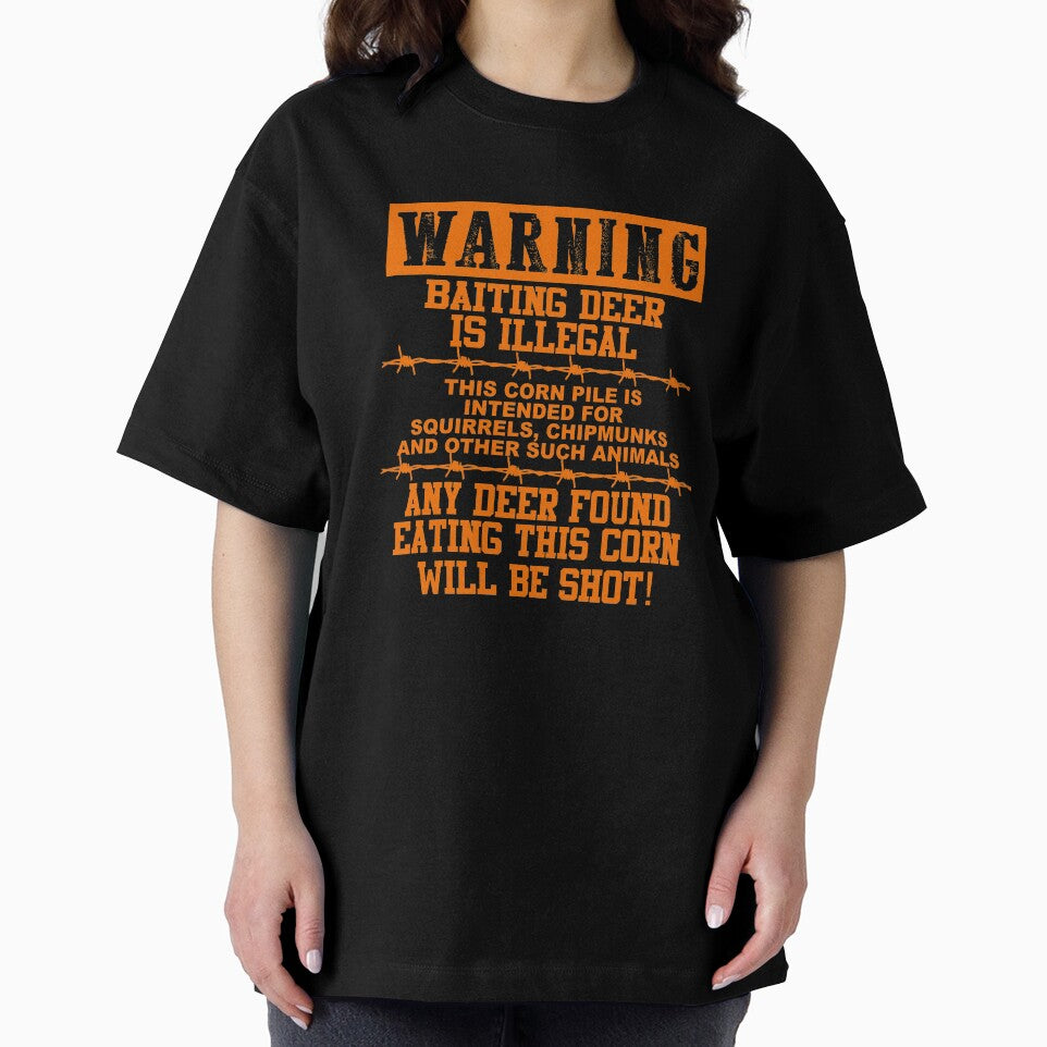 Warning Baiting Deer is Illegal combi by hadleydesigns