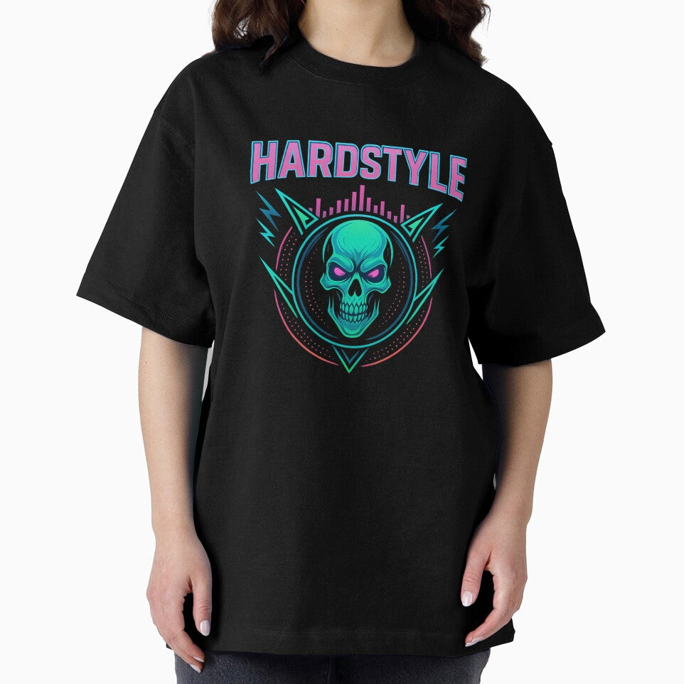 Hardstyle Neon Skull by DasSelbstgemachte