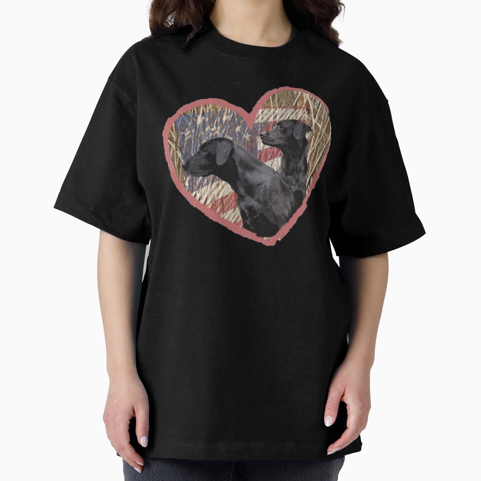 Patriotic Black Lab American Flag Design by LifeCrush