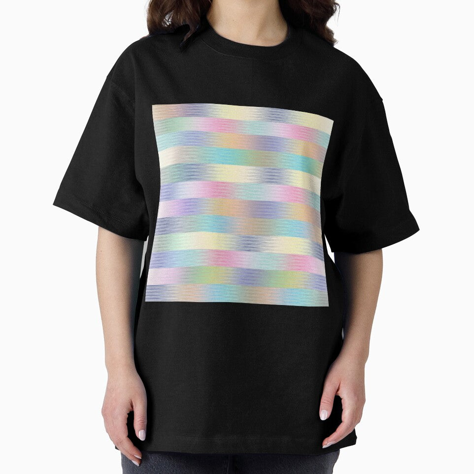 Colorful Gradient Stripes Strokes Pattern by NdesignTrend