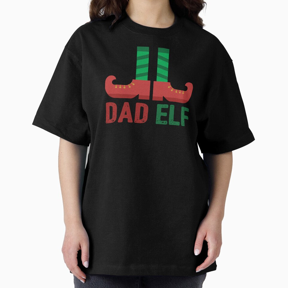 Dad Elf Matching Christmas Family Apparel by mafeel