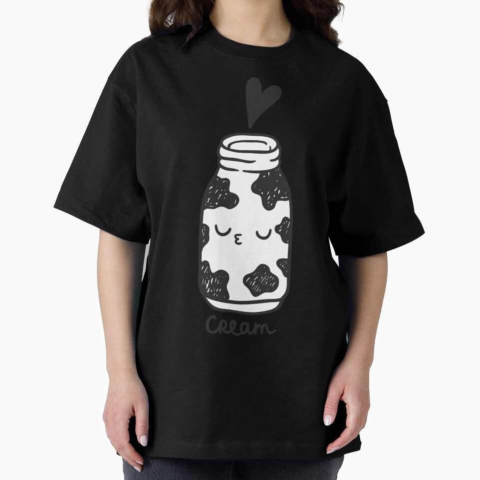 Cream (one of the paired t-shirts - look at "Coffee" design:) by kostolom3000