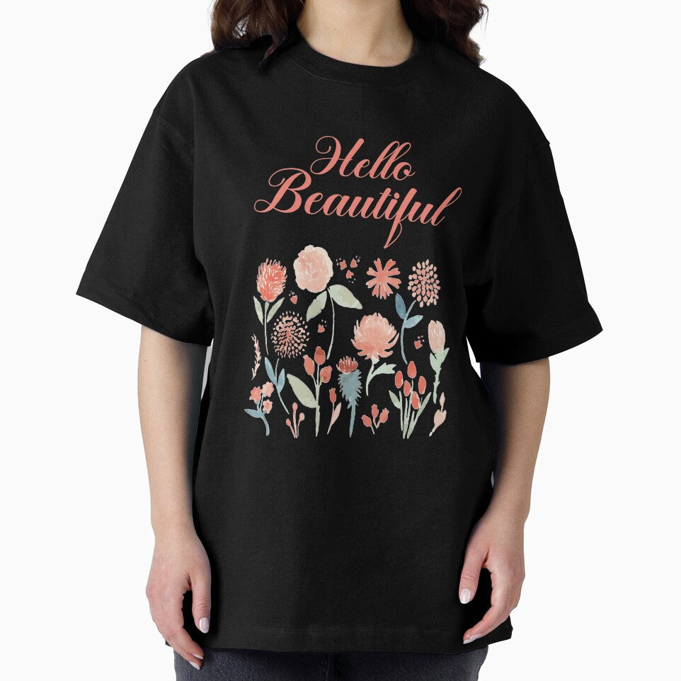 Cute Greeting Card - Hello Beautiful by DitaNadiaStore