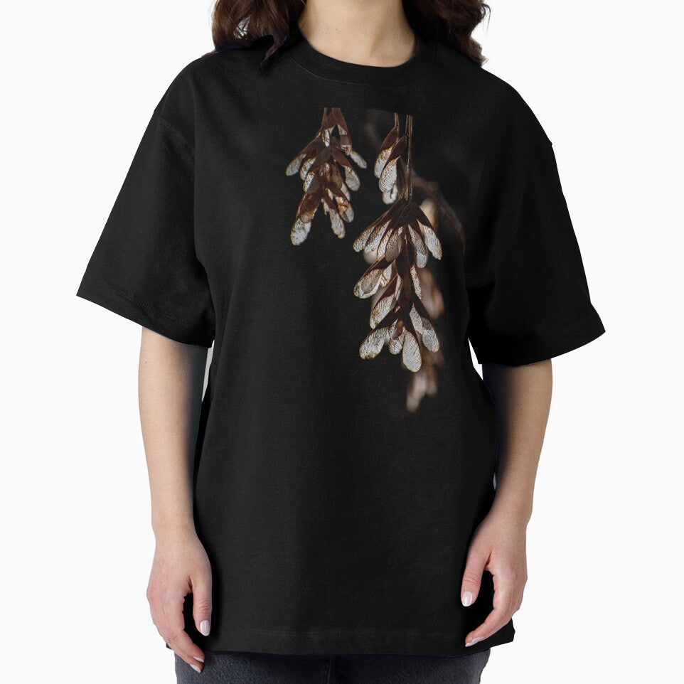 Hanging Maple Tree Seeds by Len Bomba