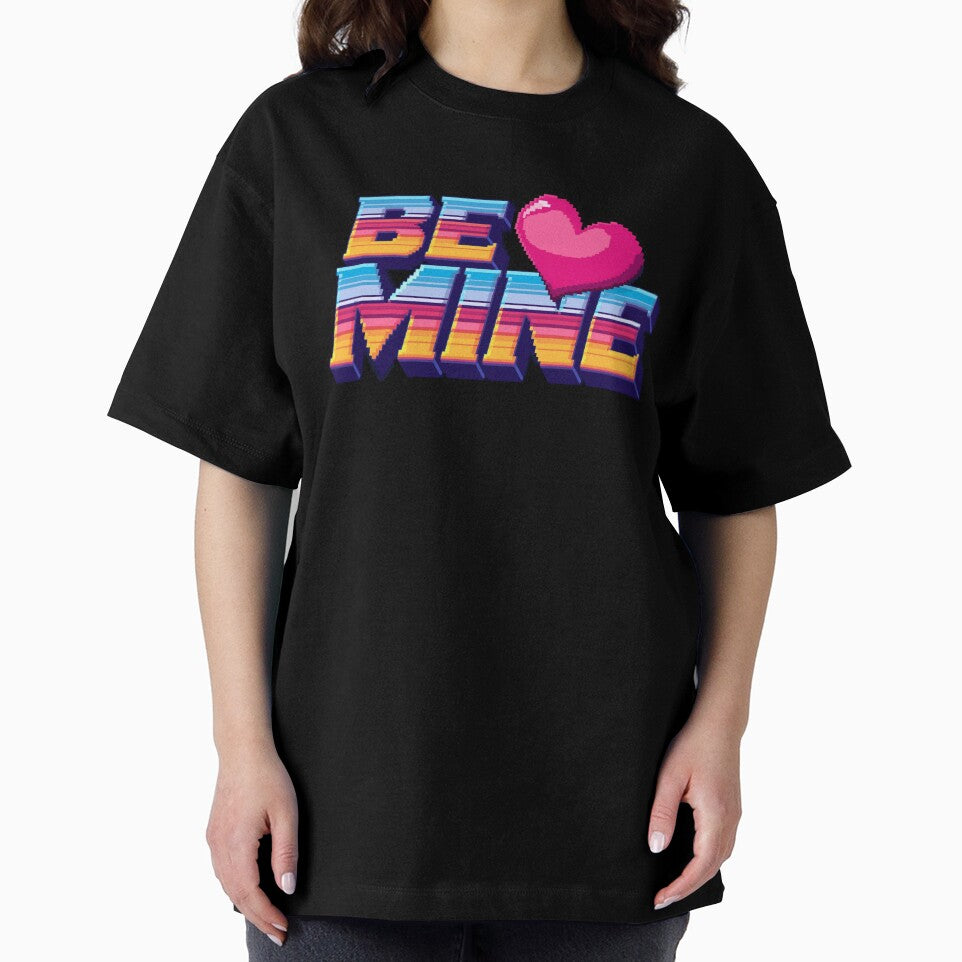Be Mine 80's Retro Design 3 by Inappropriate Ink