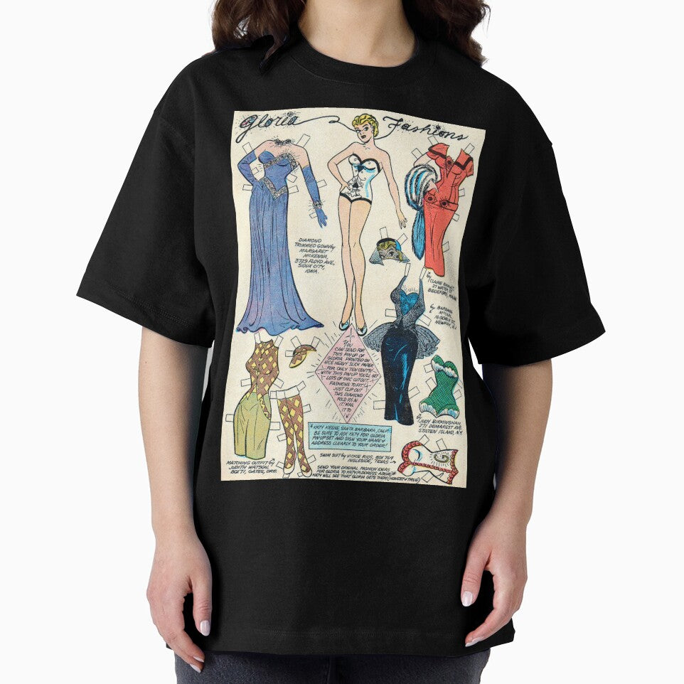 Gloria Fashions (1956) - Vintage Paper Doll by SALON DES ARTS