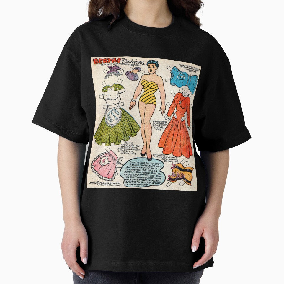 Bertha Fashions (1955) - Vintage Paper Doll by SALON DES ARTS
