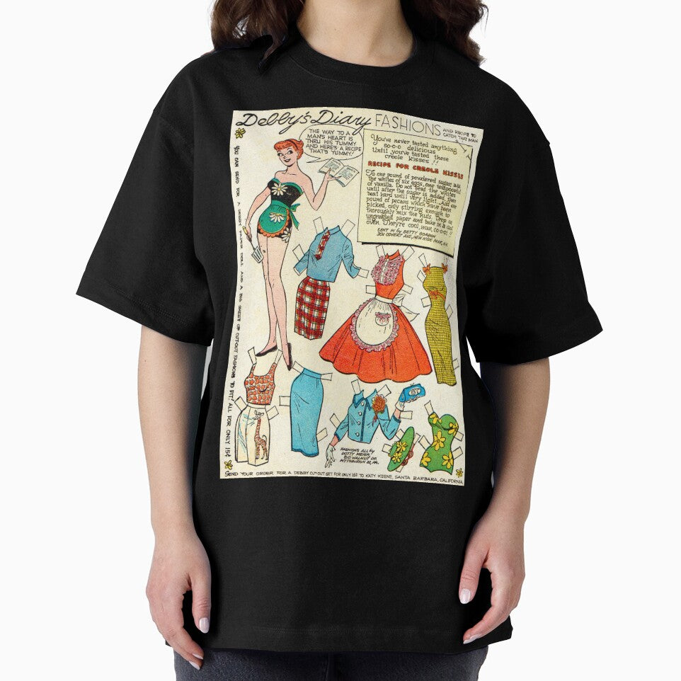 Debby's Diary Fashions (1955) - Vintage Paper Doll by SALON DES ARTS