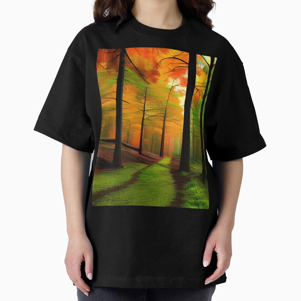 Yellow trees in the forest by brandway