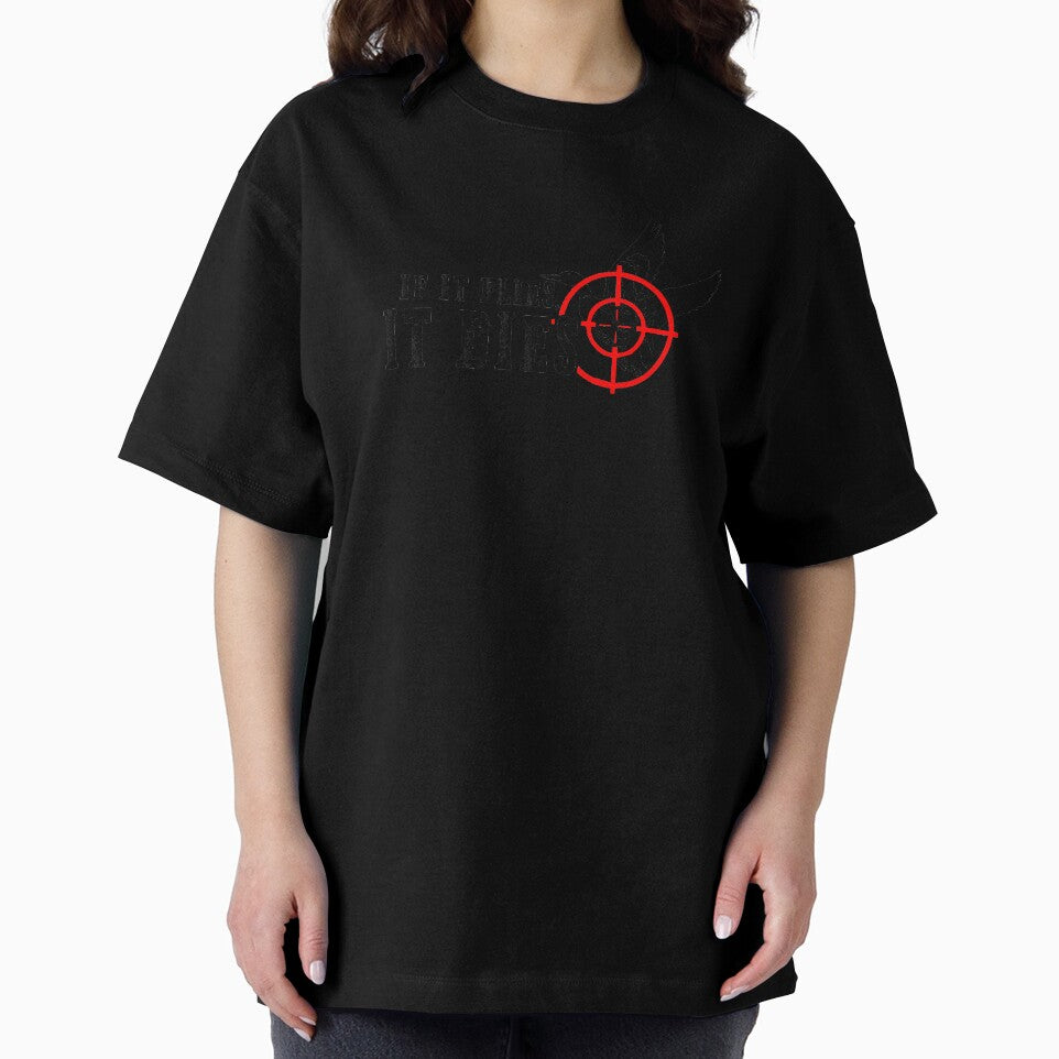 If it flies, It dies black by hadleydesigns