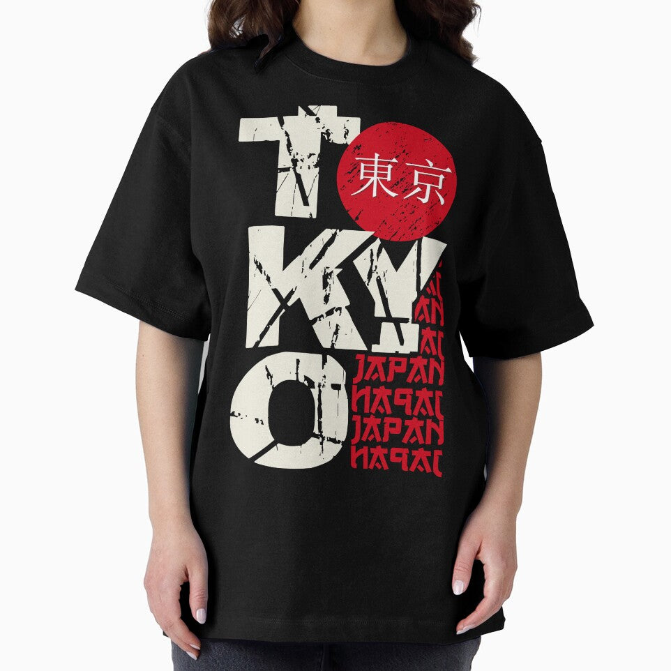 Tokyo t-shirt and design grunge effect print, typography, poster, emblem. by JrNergal