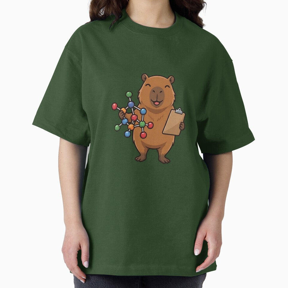 School Capybara Scientist Mascot by Ivy-Triggs