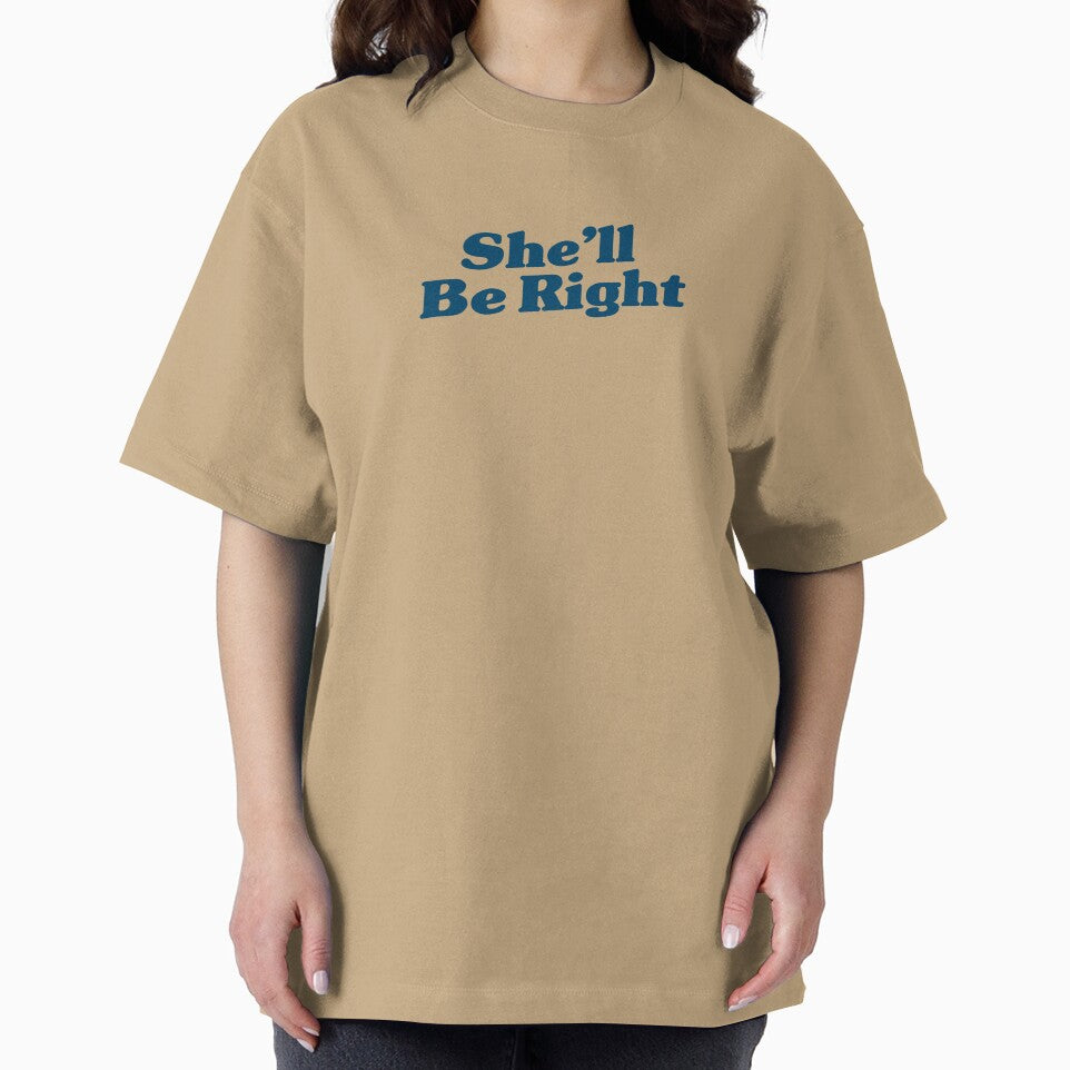 She'll Be Right Navy by Tee-Lee