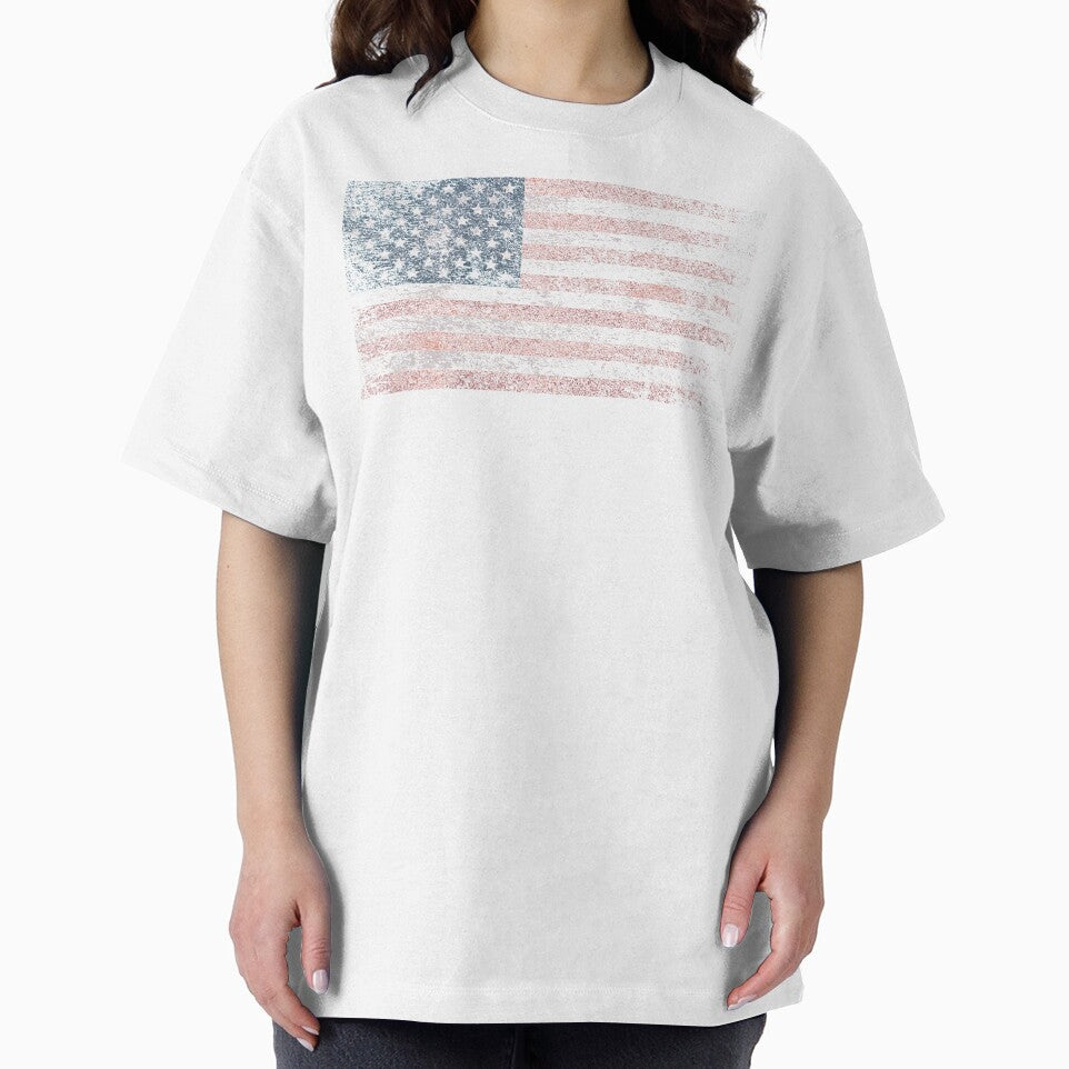 Americn Distressed Flag by ChezM1989
