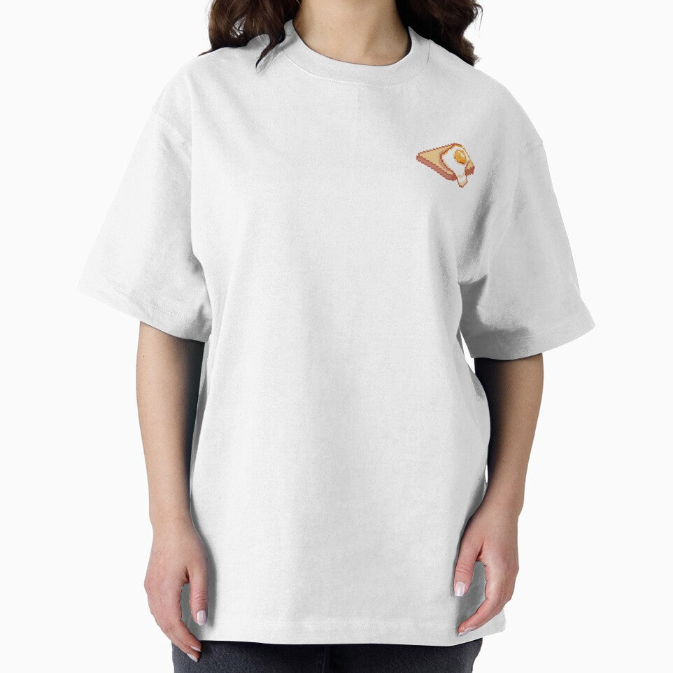 Pixel Art Eggs on toast by darkskinbender