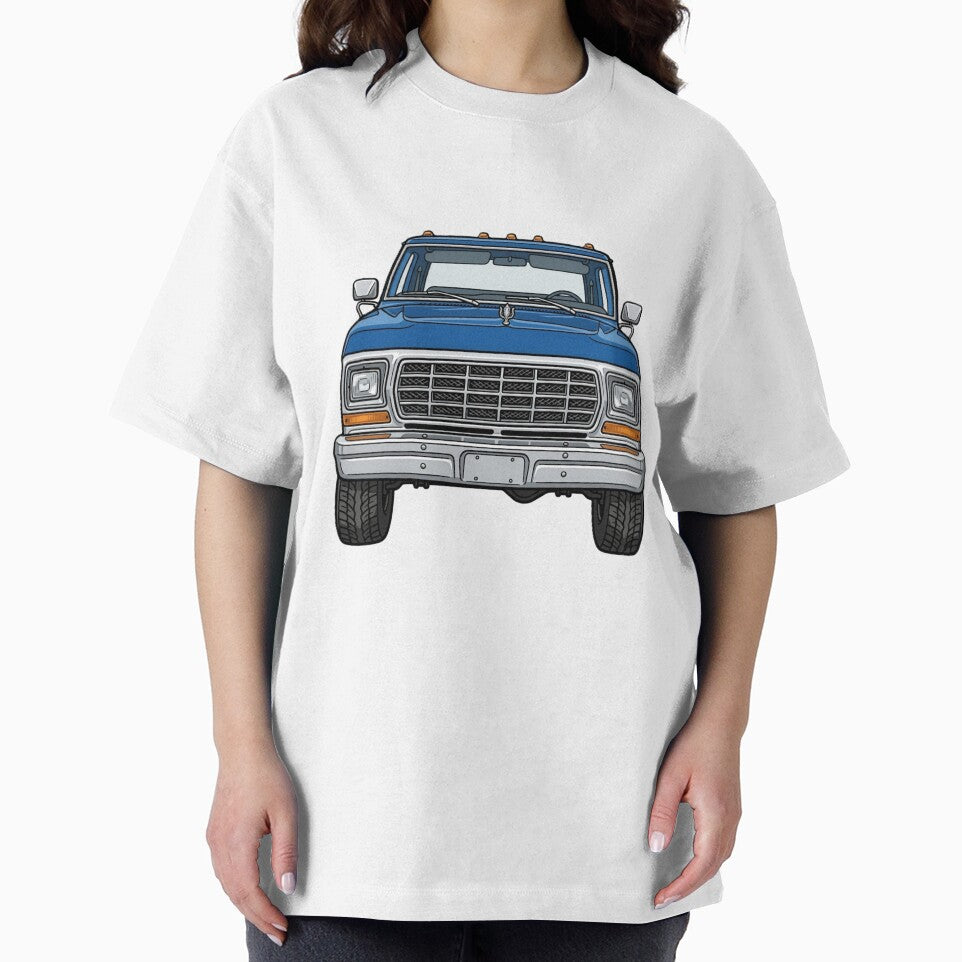 Royal Blue Classic American Pickup Truck by Late Theory