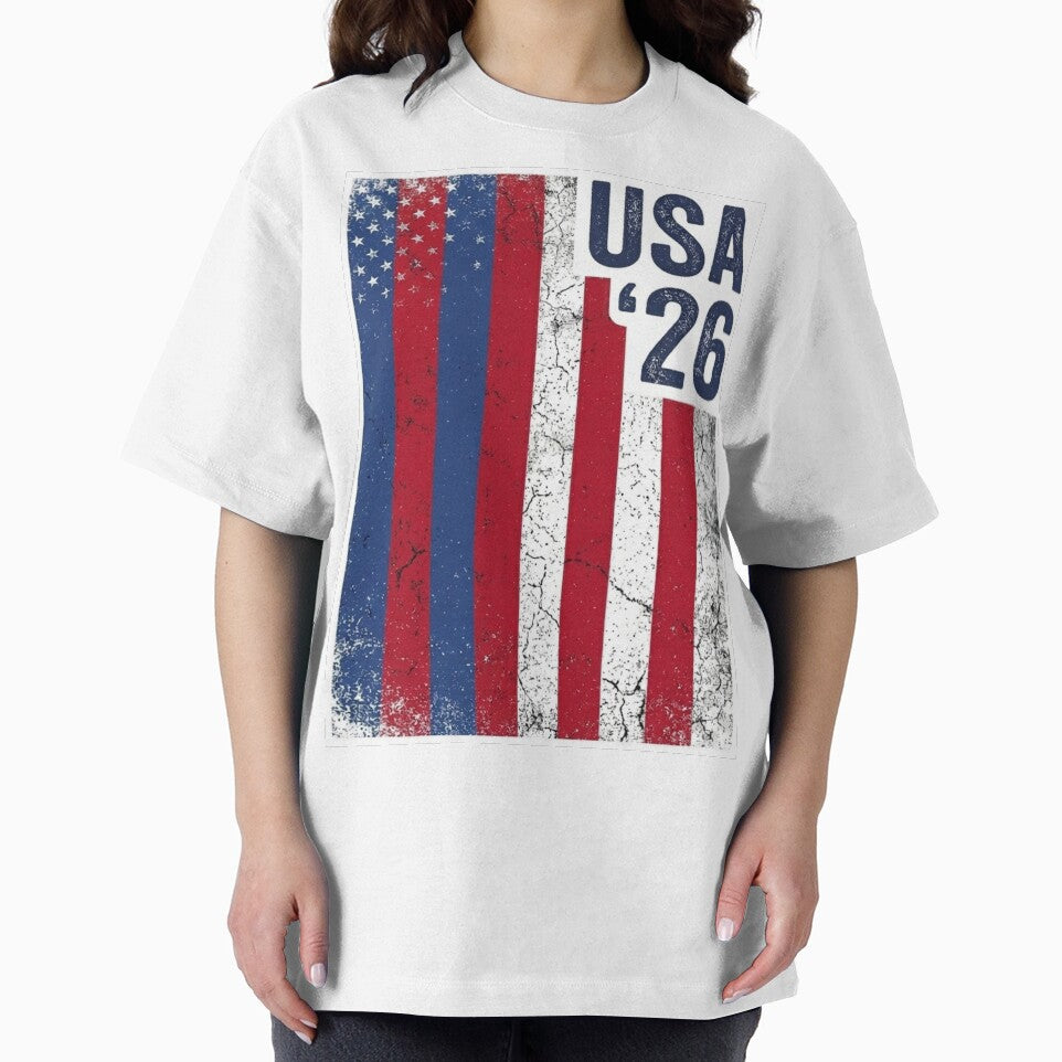 USA 2026 Soccer Vintage Flag Football Fan by _ZENTAY_